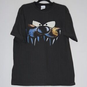 North Carolina Tar Heels Taz T-Shirt Mens XL Looney Tunes 1999 Double-Sided